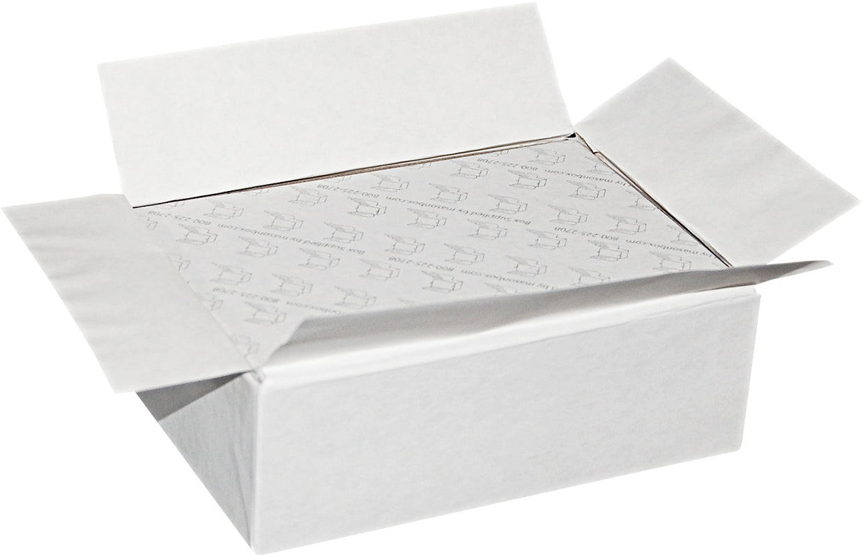 White Universal Sealing Flap Mailing Box - R5 - 5 1/2" x 3 7/8" x 1 15/16"