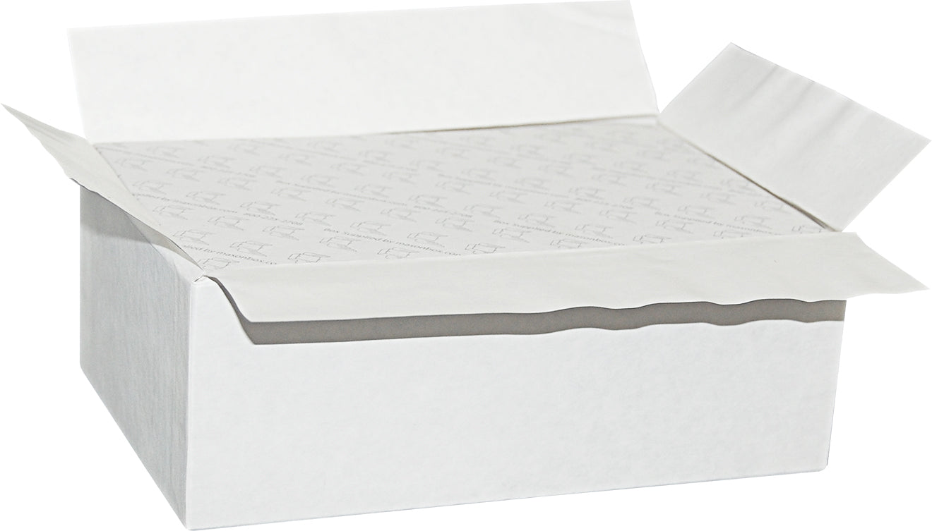 White Universal Sealing Flap Mailing Box - R8 - 7 1/2" x 5" x 2 3/4"